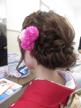 コアフィールフィス(COIFFURE fils) 【見附・今町】ロールアップアレンジ 成人式