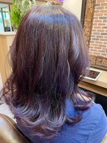 エルバイシオン(aile by sion)&nbsp;パープル外ハネボブ