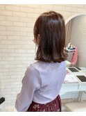くびれ外ハネミディアム