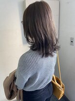 キャンバス バイ ネオリーブ 横浜西口(Canvas by neo.)&nbsp;パープルグレージュ ミディアムレイヤー 【sk】