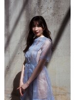 バルベストーキョーサウス(BARBES TOKYO SOUTH)&nbsp;20代・30代/くびれヘア/暗髪/ニュアンスカラー/大人可愛い