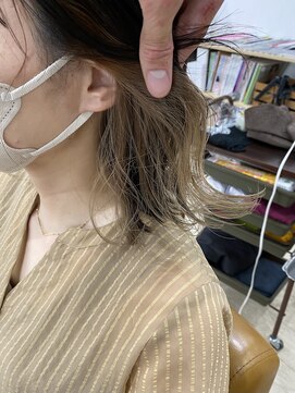 メアリー バイ メリー(marry by merry) 【立町メアリーバイメリー】☆ケアブリーチ×インナーカラー☆