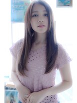 ラべリー 池袋(LOVELEY)&nbsp;顔周りレイヤー　透け感ブラウンベージュ　【池袋】