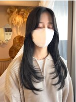 ユニ 表参道(uni)&nbsp;uni新野　ざくざくレイヤーヘアスタイル