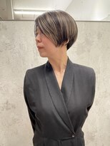 ロアン 福津店(roan) アンブレラカラー×クラシックショート《アラシロ》