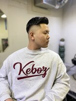 メリケンバーバーショップ トーキョー(MERICAN BARBERSHOP TYO)&nbsp;MEN'SHAIRツーブロック束感ショート波巻きハイライト31