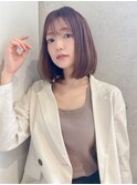髪質改善×大人艶ボブ