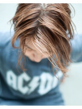 アントワープトーキョー(antwerp TOKYO) 白髪ぼかしハイライトインナーカラー縮毛矯正髪質改善白髪染め