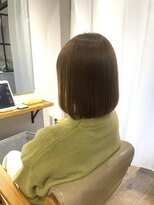 マイル(mile)&nbsp;【mile マイル】乾かすだけでまとまるボブ