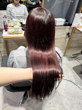 リーオオサカ(Lee Osaka) チェリーレッドカラー/かれん