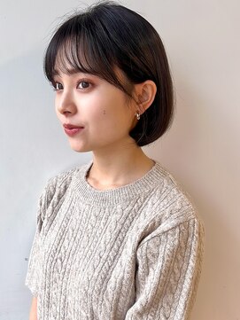 ラフ フロム ガーデン(Laf from GARDEN) ボブ/レイヤーカット/ウェットヘア/髪質改善/韓国風/前髪カット