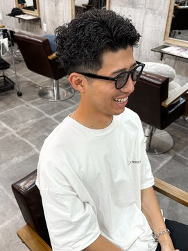 アムレヘアー(amule hair) 【amule hair】極道パーマ宮城リョータ/20代/30代/会社員/学生