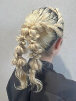 エムサロン ルームス(emusalon Room's)&nbsp;【Rina】ポニーテールアレンジ☆