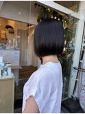切りぱなしボブ