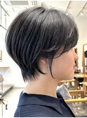 【絶壁解消/くびれショートヘア/束感ショートボブ】