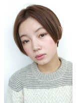 エミル 国分寺(emile)&nbsp;センターパートのマニッシュショート【国分寺】