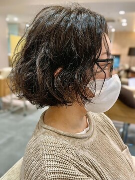 フリップビーアヴェダ(FLIP B AVEDA) 本八幡×パーマボブ×オーガニックカラー