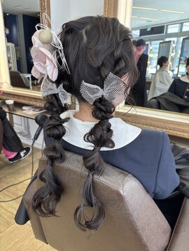 コワファースト 大分(COIFF1RST) 前撮りヘアセット