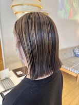 オーガニックエコ 川越(organic+eco)&nbsp;20代30代40代大人ストレートアンブレラルーツカラーボブ