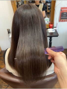 ヘアーメイク ダンス(hair make DANCE) 柔らかグレージュ^ - ^