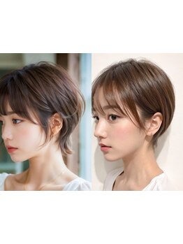 《金沢駅西口すぐ》「カット\2900～/カットカラートリートメント\4900～」最旬ショートスタイルならお任せ!