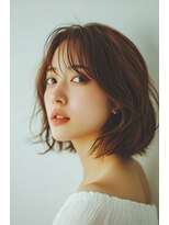 ヘアサロン エヌ 銀座(hair salon N) フェミニンボブ髪質改善白髪染め20代30代40代銀座東銀座