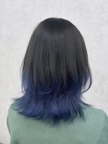 アン ブリーチ 大宮駅東口店(UN BLEACH)&nbsp;レイヤー×裾カラー