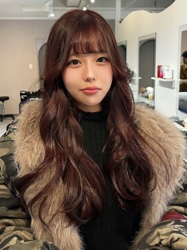 ラベンダーレッド/暖色カラー