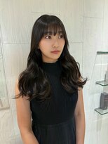 タブーセントラル(TABOO Central)&nbsp;ロングレイヤーカット/ナチュラルブラック/Aujuaトリートメント