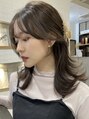 リアンバイアリュール(Lian by Allure)&nbsp;結んでも可愛い顔周りカット☆後れ毛・前髪まで丁寧に仕上げます