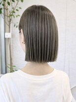 ユキ 八事(yukii)&nbsp;着物ヘア/ダークアッシュ/ミディアムレイヤーカット/八事