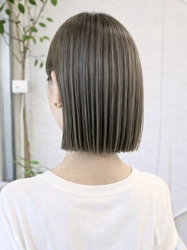 ユキ 八事(yukii) 着物ヘア/ダークアッシュ/ミディアムレイヤーカット/八事