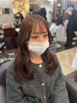 キャラ 池袋本店(CHARA) 【人気のインナーカラー】マロンベージュでさら艶感のある美髪♪