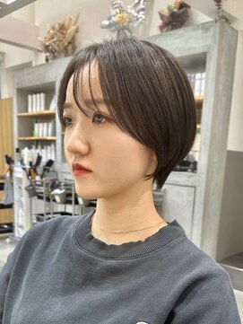 ロンドネートゥル 新潟(Lond naitre) 似合わせカット／ダークアッシュ