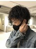 【メンズ限定】カット＋ツイストスパイラルパーマ or 波巻きパーマ ＋Tr