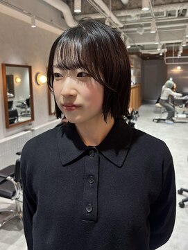 ゼスト アイヴィ(ZEST Ivy) タッセルボブ/韓国ボブ/切りっぱなしボブ【藤野はるひ】