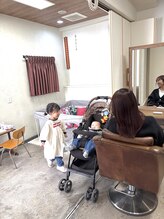 『キッズスペースあり・お子様同伴OK』ママもリラックスできる空間◎