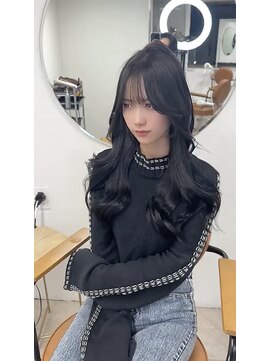 ムク 新宿(muc) 韓国美女レイヤー×艶髪カラー