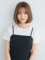 ロックワークオレンジ 西中島店(ROCK WORK ORANGE)&nbsp;赤み消しカラー　ボブ