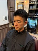 上野/リバースセンターパート/ニュアンスパーマ/ダウンバング