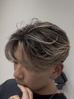 コスモス 町田(COSMOS)&nbsp;大人ミルクティーバレイヤージュ×センターパート町田美容室