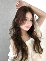 カシュカシュ 表参道(cache cache)&nbsp;薄め前髪顔まわりレイヤーカットシースルー前髪ハッシュカット