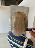 シルクストレート _酸性ストレート_髪質改善_ボブ