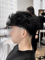 クラップス 金沢文庫店(CLAPS) 外国人風フリックパーマ×テーパーフェード
