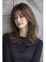 ハーツ 青山表参道店(Heart's) 白髪ぼかし脱白髪染め似合わせレイヤーカット40代50代60代