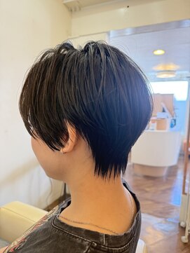 ペッツエヌエー(PETZna) 大人かわいい黒髪丸みショート/20代/30代/40代/50代/藤枝