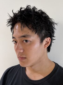 グラッシー(GLASSY) スパイキーベリーショート/ツイストピンパーマ/メンズショート