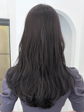 ヘアーアイスカルテット(HAIR ICI QUARTET) ブリーチなし×ラベンダーグレージュ◎20代30代透明感カラー