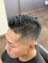 すがなみバーバーショップ&nbsp;フェード震災刈り