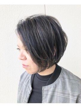 モアナ バイ ヘッドライト 沖縄豊見城店(Moana by HEADLIGHT) 大人かわいい#ボブ#アッシュ#小顔